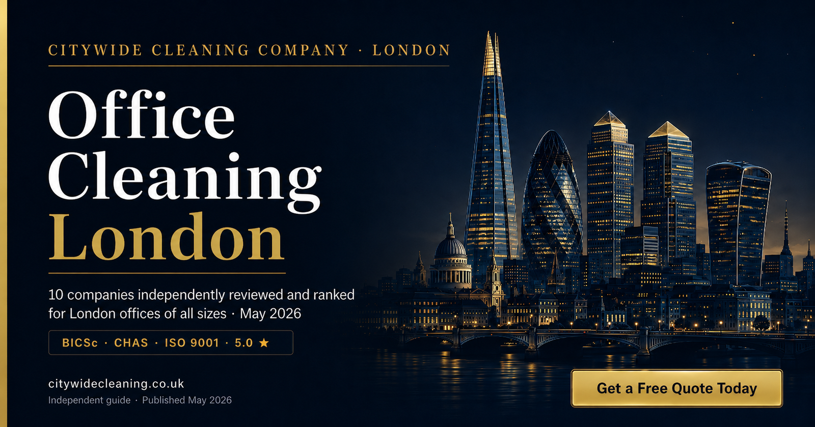 Office Cleaning Services in London