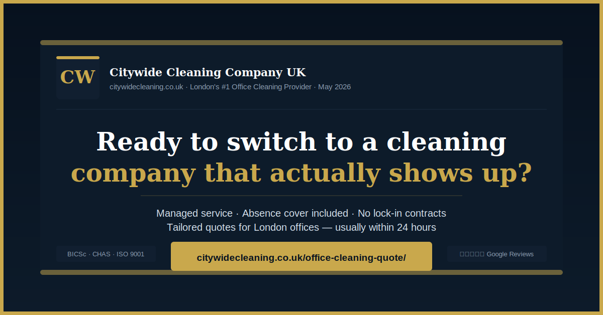 Office Cleaning London