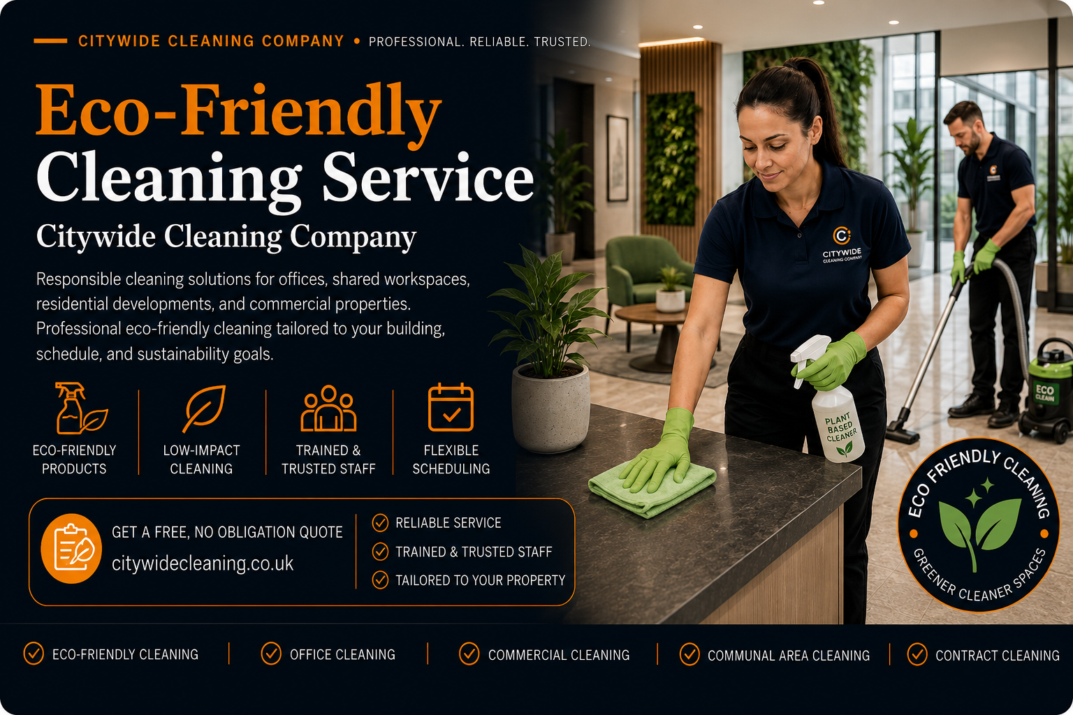 Eco-Friendly Cleaning Services
