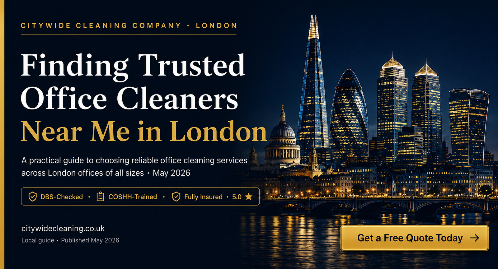 Find the right cleaning services companies near me in London