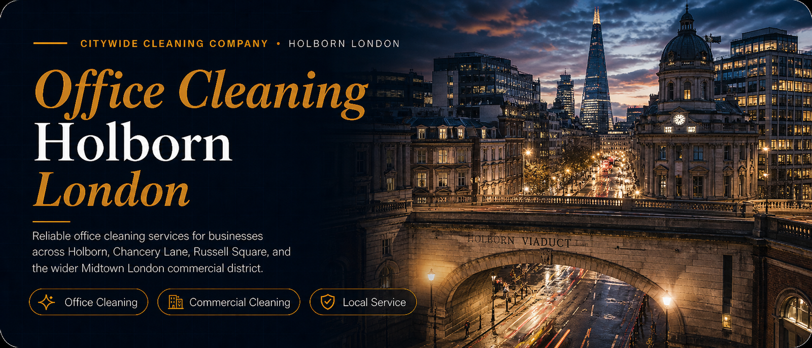 Office Cleaning Holborn London