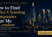 How to Find Office Cleaning Companies Near Me in London